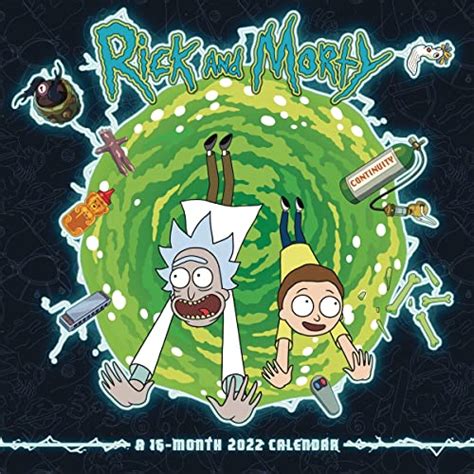 Cartoon Network Rick And Morty Wall Calendar By Trends