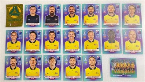 Panini Wm World Cup Qatar Sticker Zum Aussuchen Komplettes