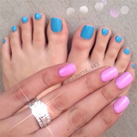 Mani Pedis Colorful Nails Mani Pedi Nail Colors Acrylic Nails