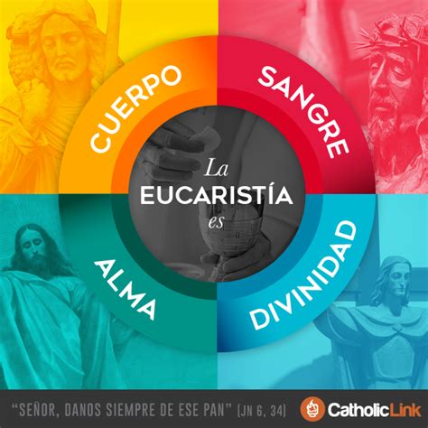 Biblioteca de Catholic Link Infografía Qué es la Eucaristía