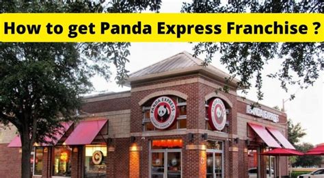 Panda Express Franchise : Franchise cost & profit margin