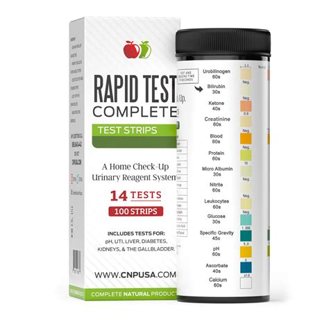 Buy Complete Natural Products Parameter Urinalysis Test Strips