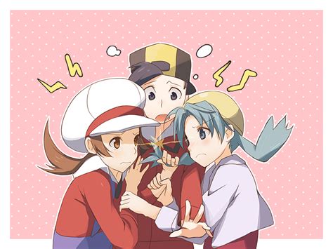 Ethan Lyra And Kris Pokemon And 2 More Drawn By Weeeraemz Danbooru