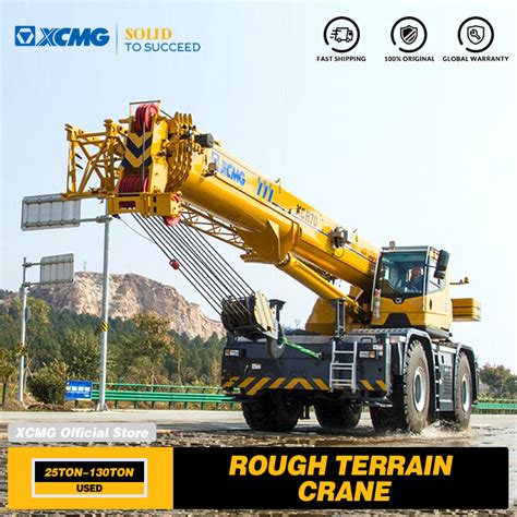 Xcmg Brand Ton Rough Terrain Crane Xcr Truck Crane For Sale