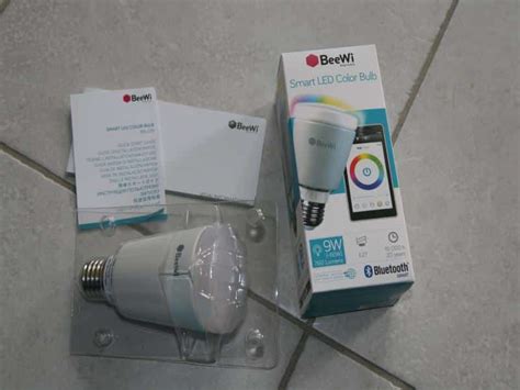 Test Beewi Dans La Famille Smart Home Je Voudrais Les Color Bulb