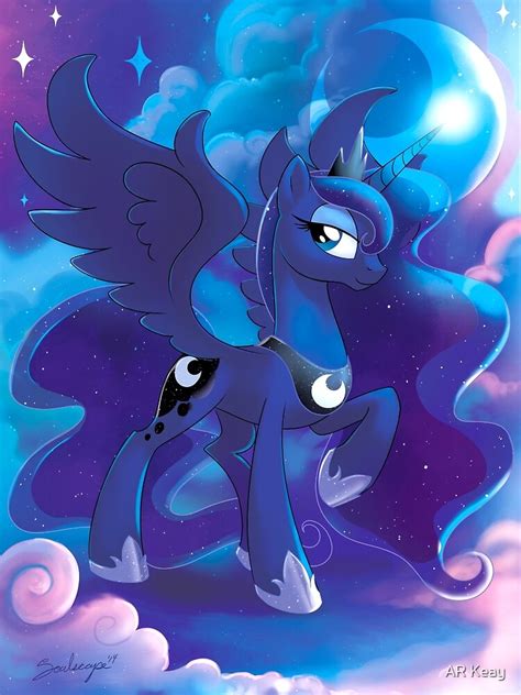 "Princess Luna" Art Print for Sale by Amanda Keay | Redbubble