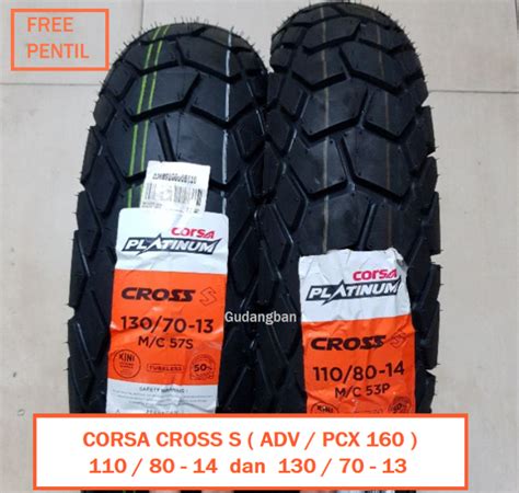 Paket Adv Cross S Dan Tubeless Semi Trail Dual