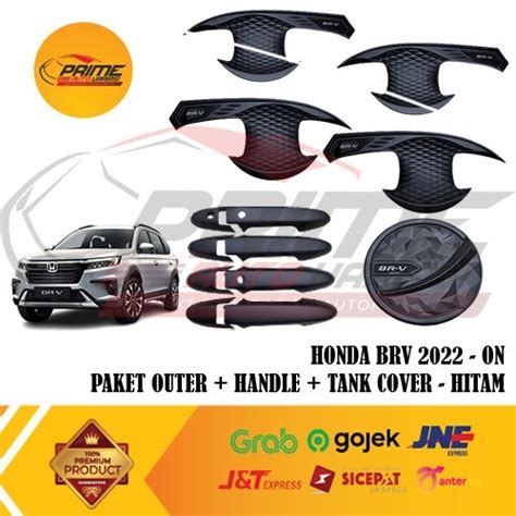 Jual PAKET OUTER HANDLE TANK HONDA BRV 2022 2024 HITAM ISK