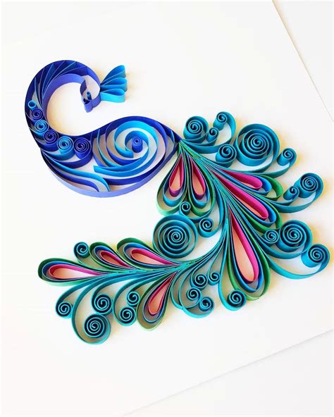 Peacock Quilling Quilling Butterfly Paper Quilling Flowers Quilling