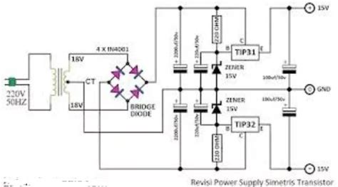 Cara Membuat Power Supply Simetris Power Amplifier