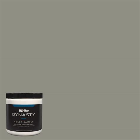 BEHR DYNASTY 8 Oz N370 5 Incognito One Coat Hide Satin Enamel Stain