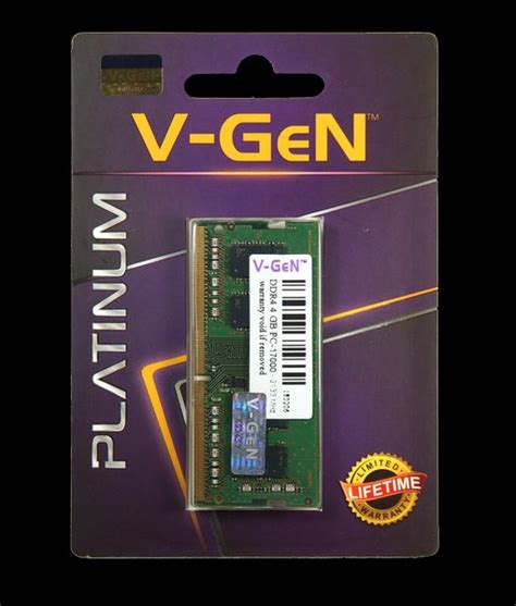 Jual Ram Ddr Sodimm V Gen Gb Memory Laptop Vgen Di Lapak