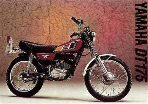 Мотоцикл Yamaha Dt 175 1979 Фото Характеристики Обзор Сравнение на