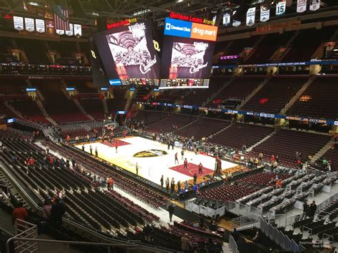 Rocket Mortgage Fieldhouse Section M117 Cleveland Cavaliers