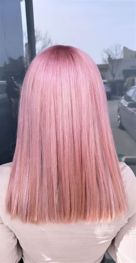 34 Pink Hair Colours That Gives Playful Vibe Pink Straight Hair