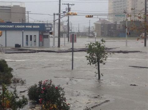 Absecon Island During Hurricane Sandy Business Insider