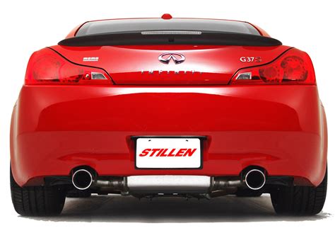 2008 2013 Infiniti G37 Coupe Stainless Cat Back Exhaust