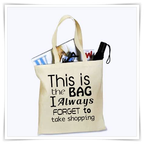 Funny Shopping Tote Bag Funny Tote Bags Bags Reusable Bags