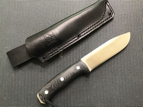 Joker Nomad Fixed Knife Bohler N Steel Full Blade Black Micarta