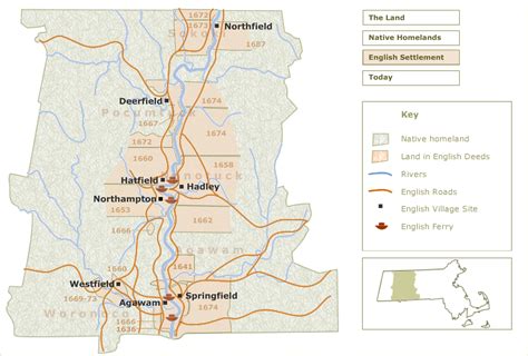 Connecticut River Valley Map - Connie Celestina