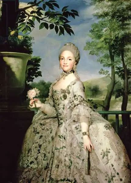 Anton Raphael Mengs Portrait Of Marie Louise Of Bourbon 1751 1819