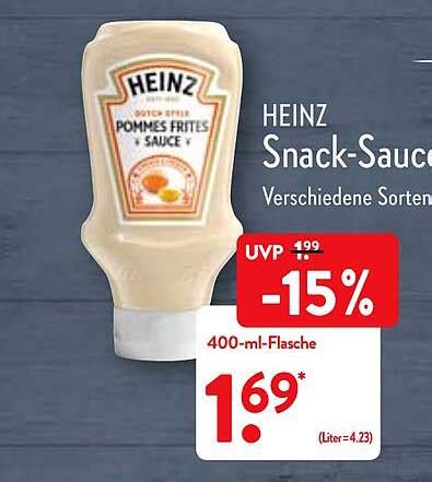 Heinz Snack Sauce Angebot Bei ALDI Nord 1Prospekte De