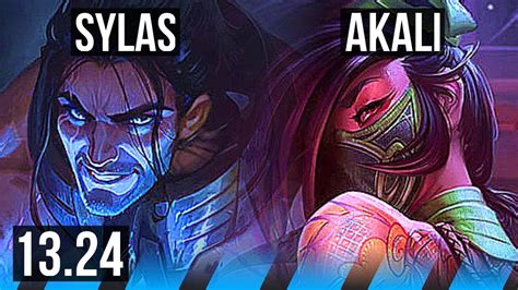 Sylas Vs Akali Mid 6 Solo Kills 300 Games Na Grandmaster 13