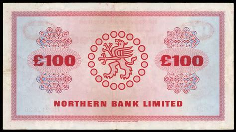 Northern Ireland 100 Pound Note 1978 Northern Bank Limited|World Banknotes & Coins Pictures ...