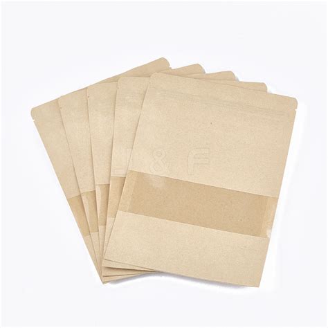 Wholesale Resealable Kraft Paper Bags