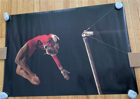 Rare 1980 S Olga Korbut Performs Korbut Flip Original Poster 25 5 X 38 5 Ebay