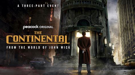 Peacock drops teaser & tease art for 3-part event 'The Continental ...