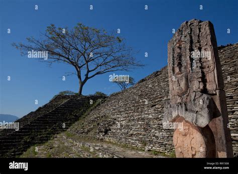 Tonina A Mayan Archaeological Site Near Ocosingo Chiapas Mexico