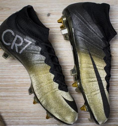 New Nike CR7 Mercurial Gold Cleats 2015- Cristiano Ronaldo Rare Gold ...