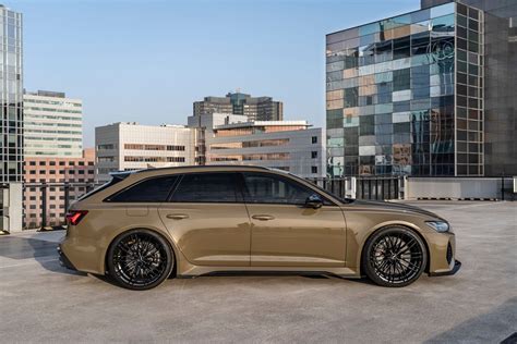 This Audi Rs6 Avant Tactical Green By Abt Looks Like A Dream Came True