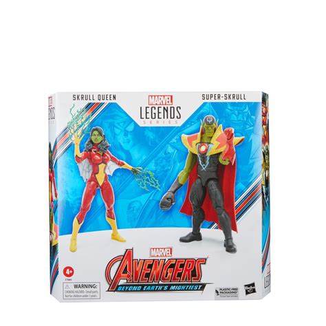 Marvel Legends Series 6 Inch Scale Action Figure 2 Pack Skrull Queen