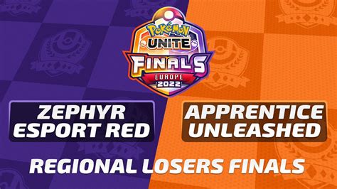 Europe Regional Losers Finals Pokémon UNITE Championship Series YouTube