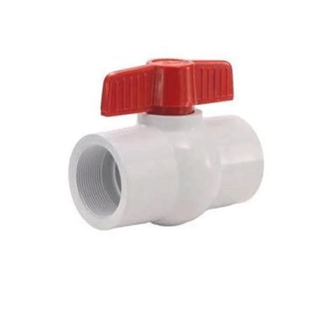 White Pvc Ball Valve At 60 Piece In Ahmedabad ID 2850034204133