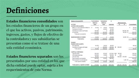 NIC 27 Estados Financieros Separados By Jazmin Aguilera On Prezi