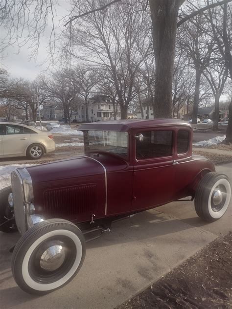 Hot Rods Pinstripes On A Model A Coupe The H A M B