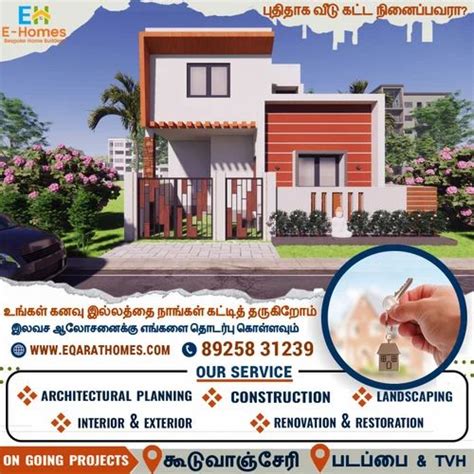 We Build Your Dream Home At Square Feet In Chennai Id