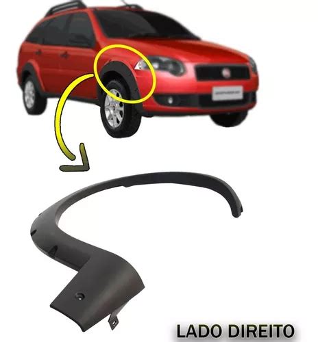 Moldura Para Lama Dianteiro Direito Fiat Palio Weekend Parcelamento