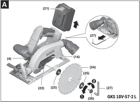 Bosch Gks Professional Cordless Circular Saw Instruction Manual