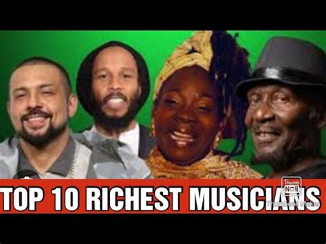 TOP10 RICHEST JAMAICAN MUSICIANS THEIR NETWORTH YouTube