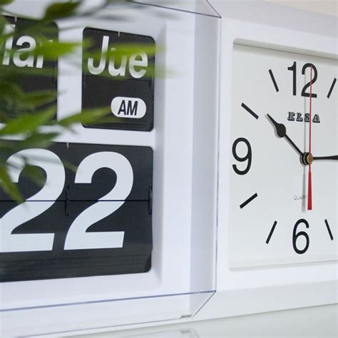 Venta Reloj Calendario Pared En Stock