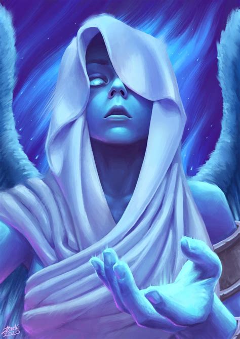 Spirit Healer Zaelii Art On ArtStation At Https Artstation