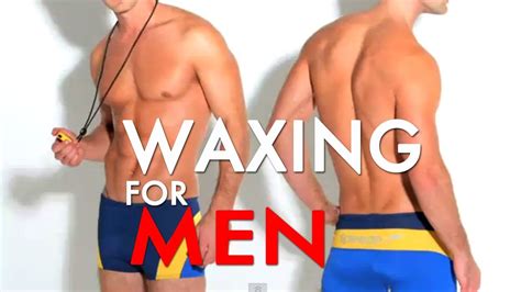 Waxing For Men Youtube