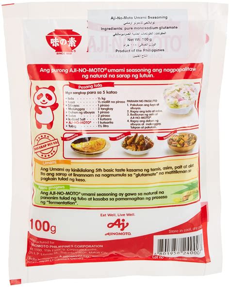 Ajinomoto Umami Seasoning Pure Monosodium Glutamate G Crystal