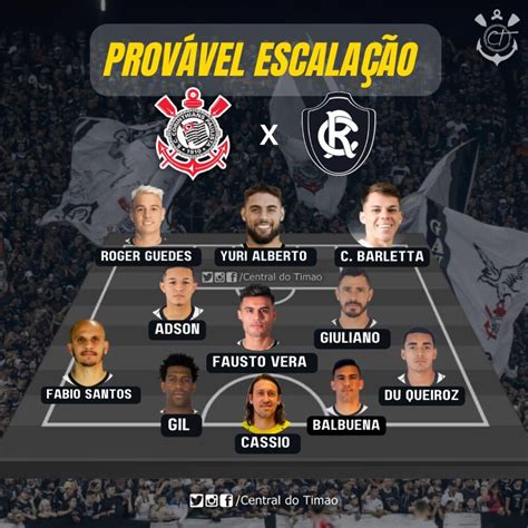 Corinthians X Remo Escala O Arbitragem E Onde Assistir