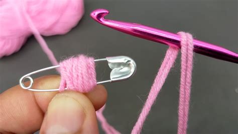 Nice Crochet Ideas A Really Pretty Crochet Patterns On A Safety Pin