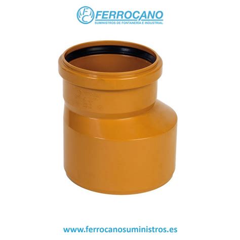 REDUCCION PVC SANEAMIENTO 200 160 TEJA